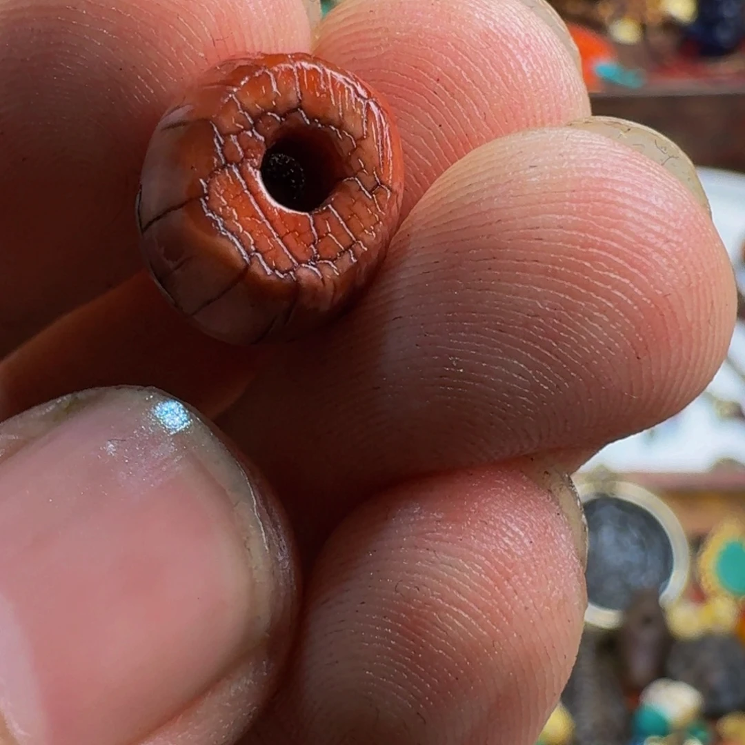 帶***哥颈饰玻璃藏传琉璃小元素