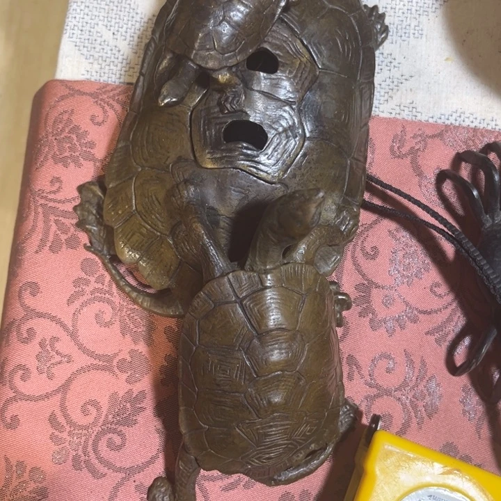 佳***艺铜中古工艺品摆件