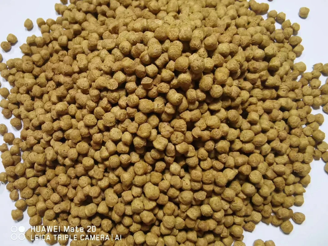 金鱼锦鲤观赏鱼高蛋白上浮漂浮料颗粒料2.0粒径