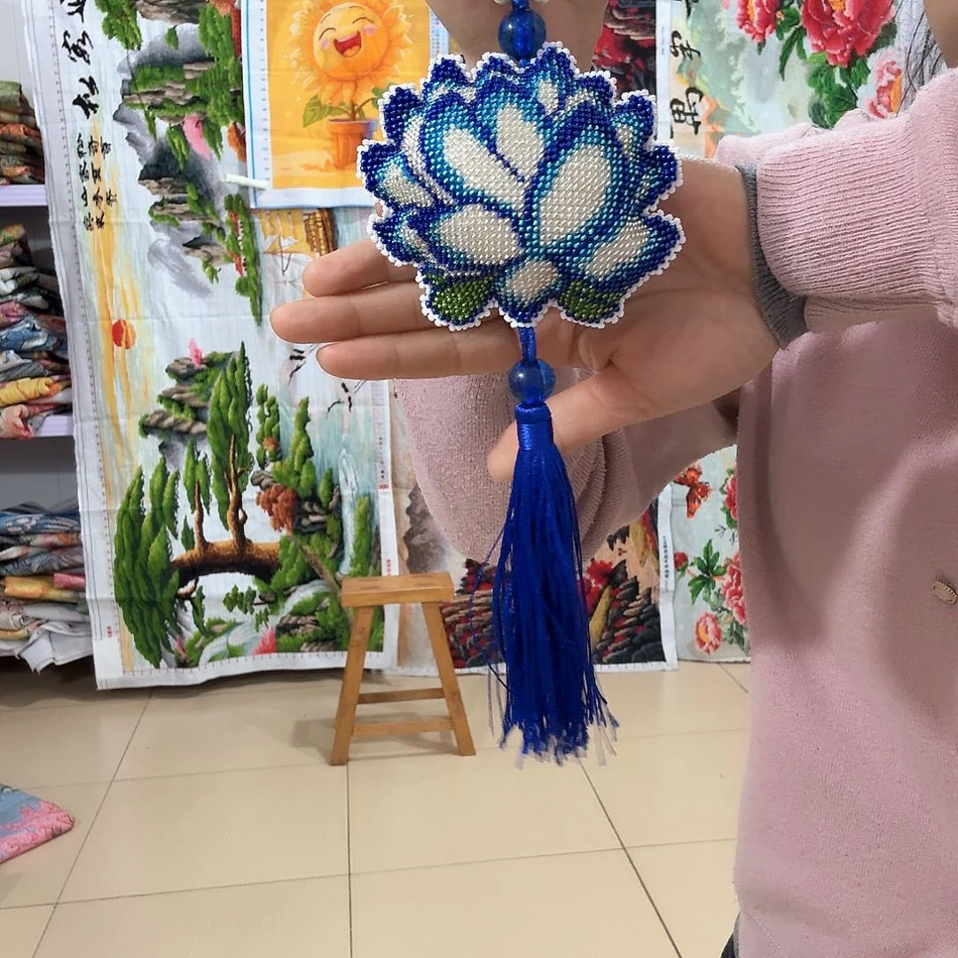 棉十字绣成品出售