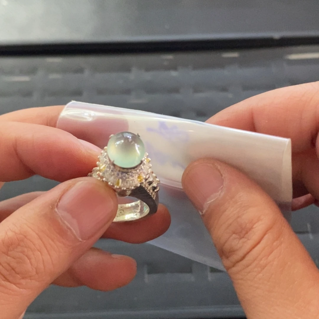 定制翡翠未镶嵌真的是太好看了吧