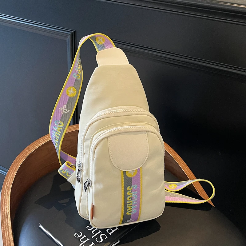 女士斜挎包男ins潮小包运动风单肩包日系小流行胸包学生休闲包包