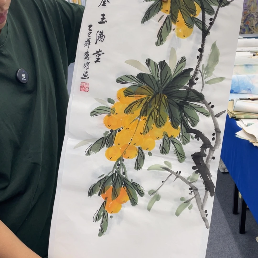 国画手绘国画欣赏一下