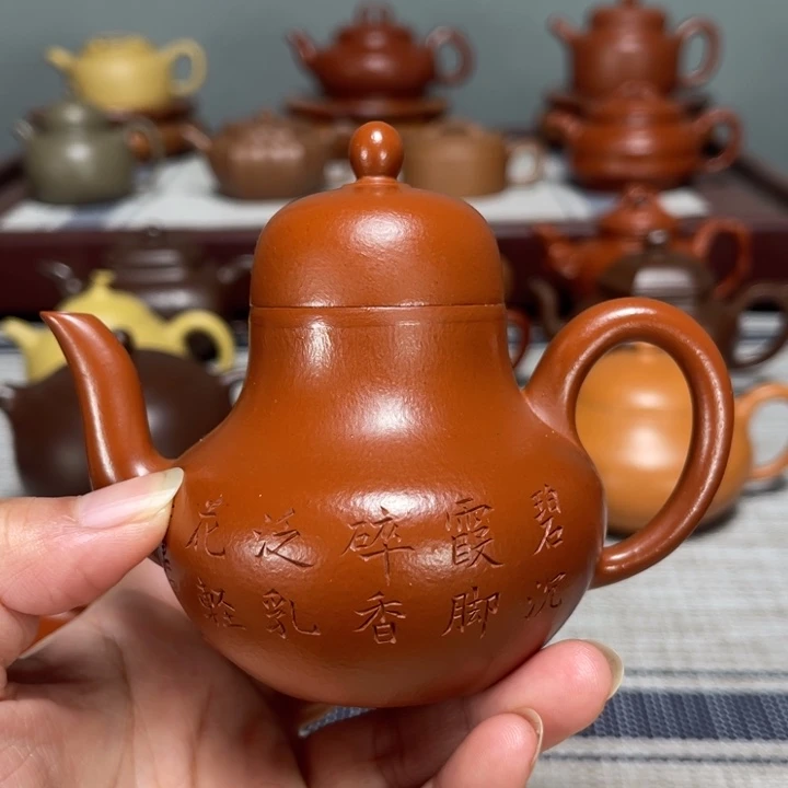 紫砂茶壶全手工制作