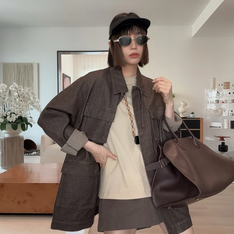 【rarer rarer】25SS春夏美式复古宽松工装外套 2501142