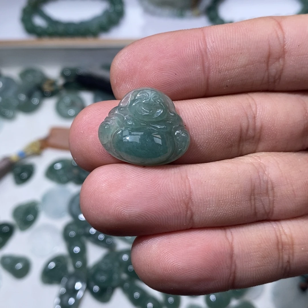 翡翠未镶嵌手链天然a货翡翠7