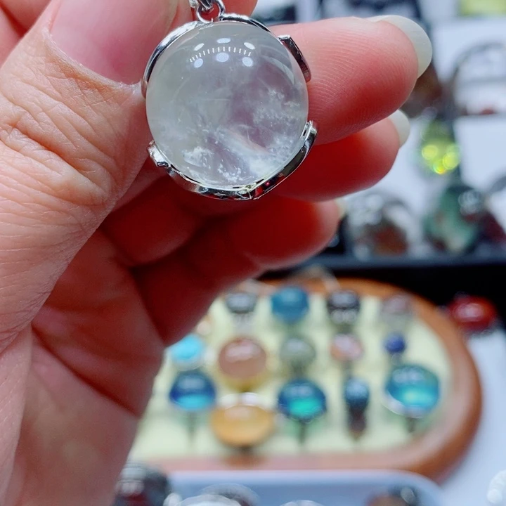 水晶颈饰未镶嵌水晶