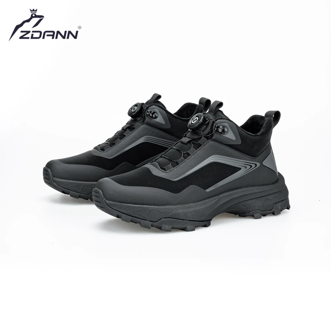 防滑耐磨棉鞋增高车缝线磨砂皮中帮欧美风棉鞋