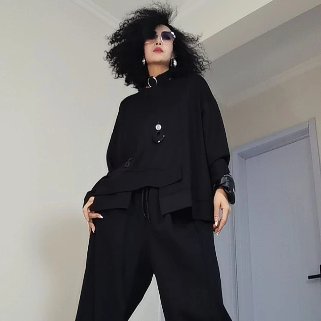 二姐家不规则高弹力上衣