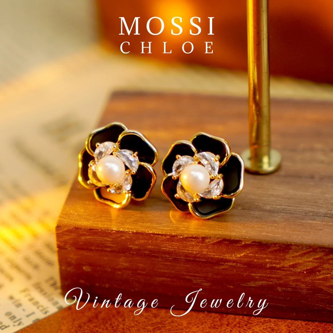 铜合金耳饰 C9433 CHLOE MOSSI 限定 耳钉