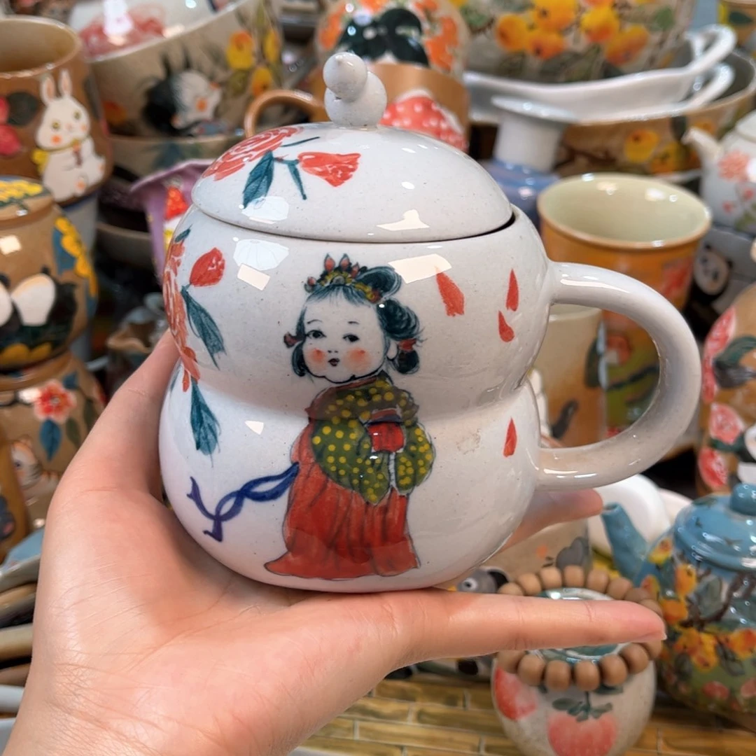 景德镇陶瓷手工杯微瑕