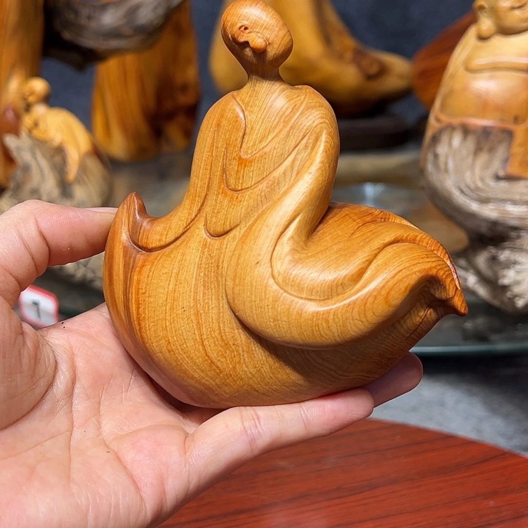 柏木（崖柏）崖柏木手把件摆件