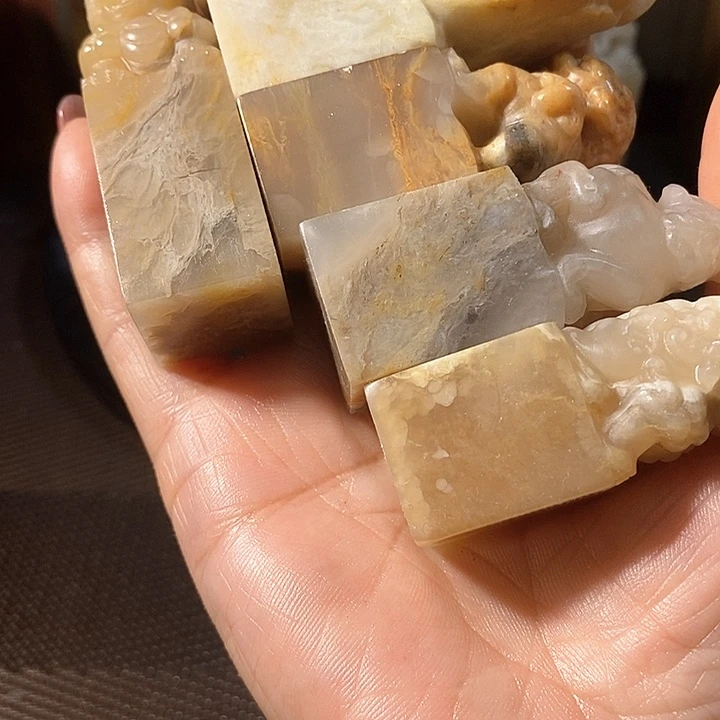 巴林石印石雨*巴林石雕刻工艺品