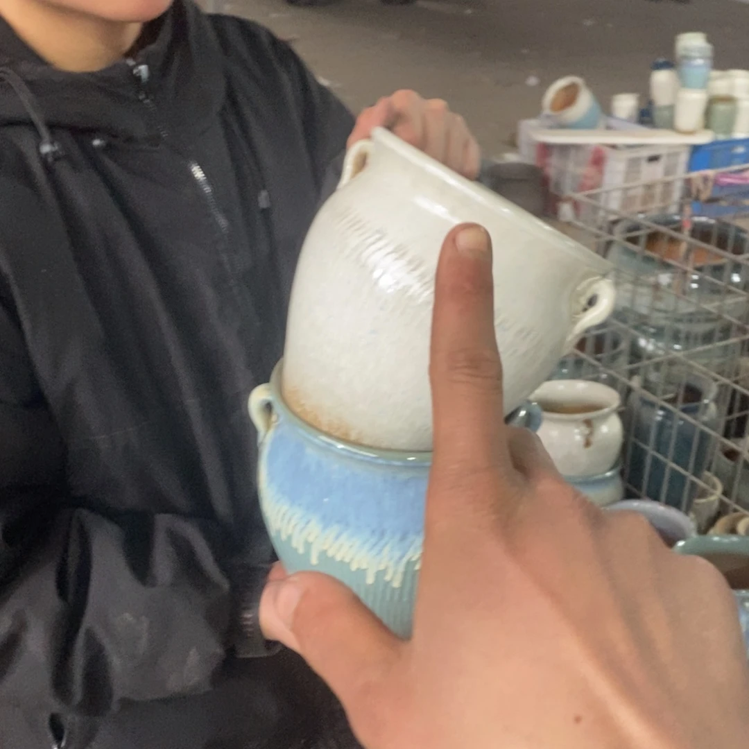 紫砂花盆瑕疵18/20f g j h f f g