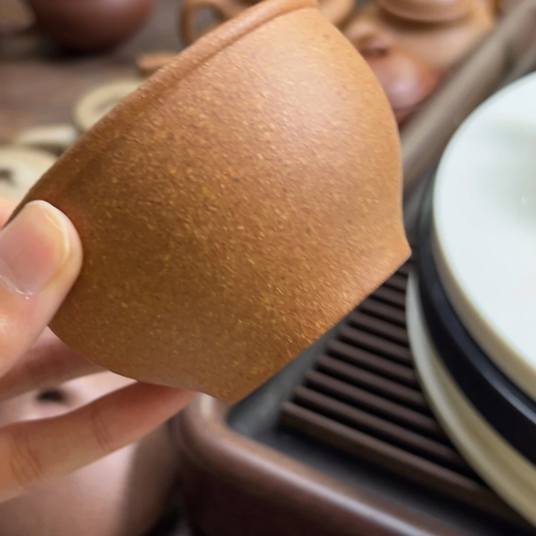 宁***生紫砂茶壶黄将破主人杯120