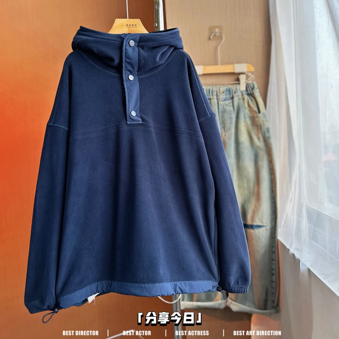 【现货】4Q188中大童青少年黑色圆领落肩长袖时尚潮流男童卫衣