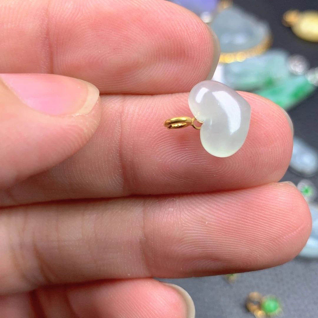 【闪购商品】翡翠18K金镶嵌颈饰翡翠