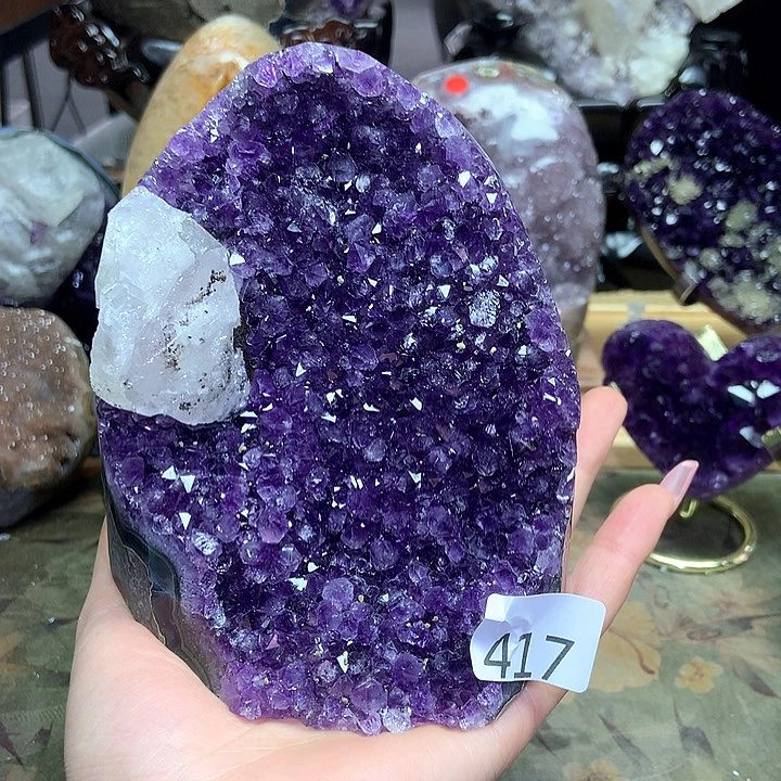 紫晶大型摆件（非配饰）未镶嵌
