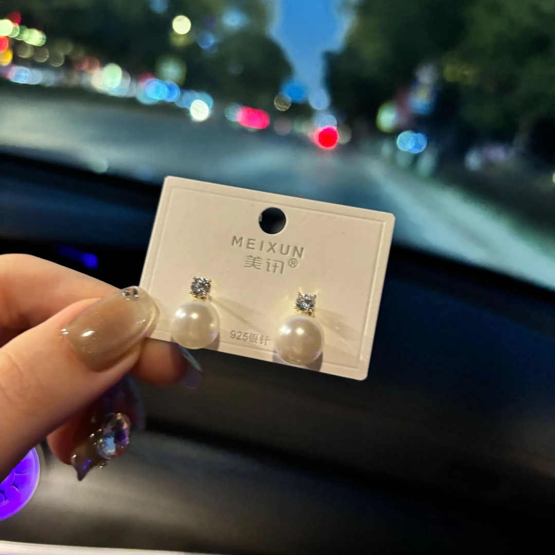 铜合金仿珍珠耳饰 超高版 美讯家经典设计珠光 时尚耳钉AE-0251