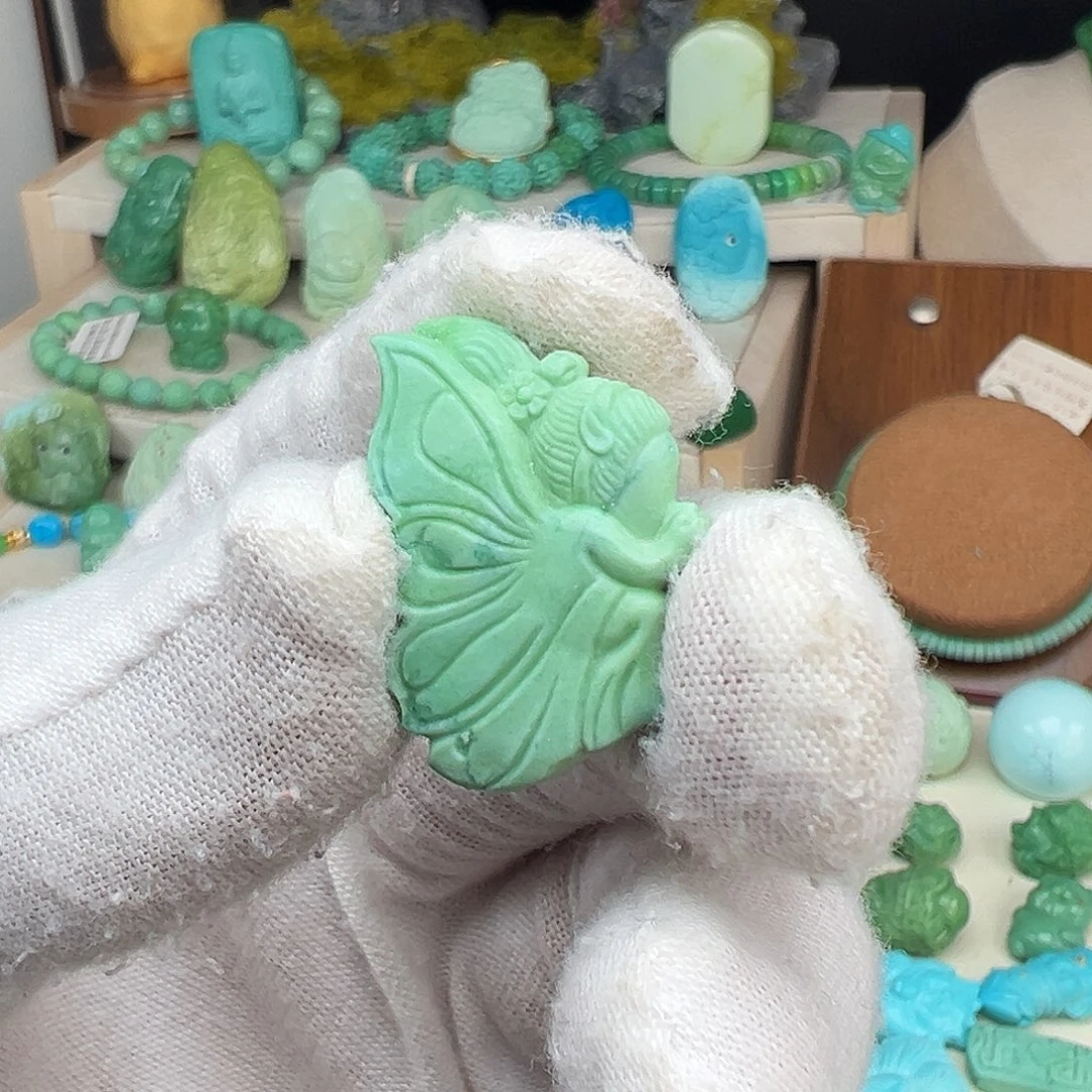 绿松石未镶嵌主播夏