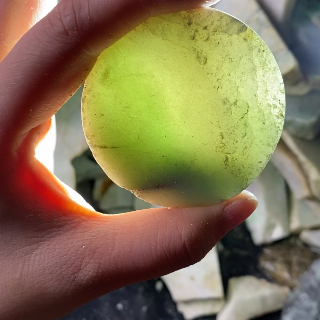 颈饰未镶嵌翡翠天然翡翠