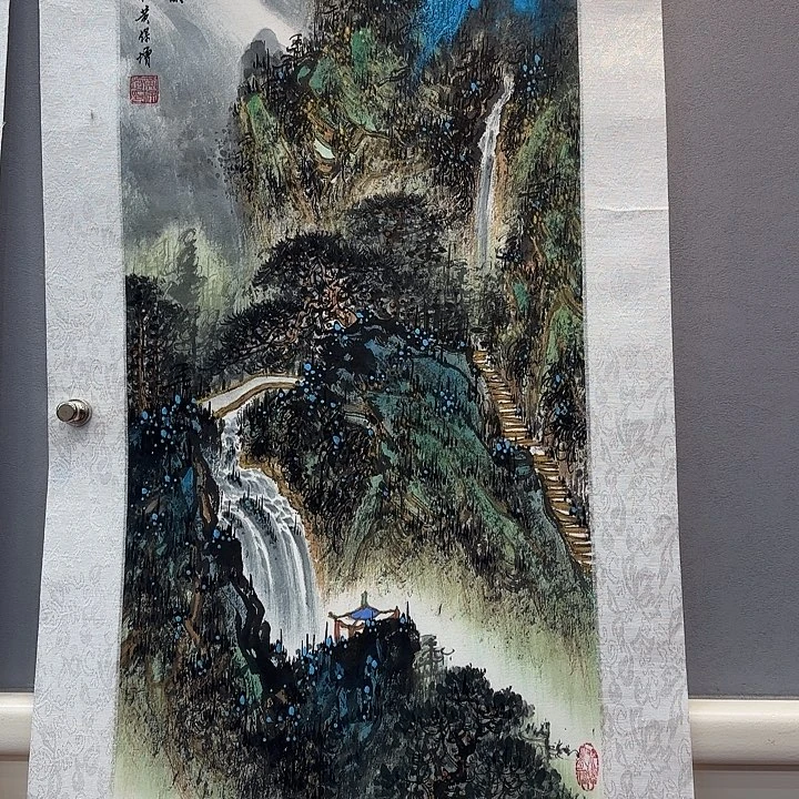 国画我是一只小小鸟地域鬼的人