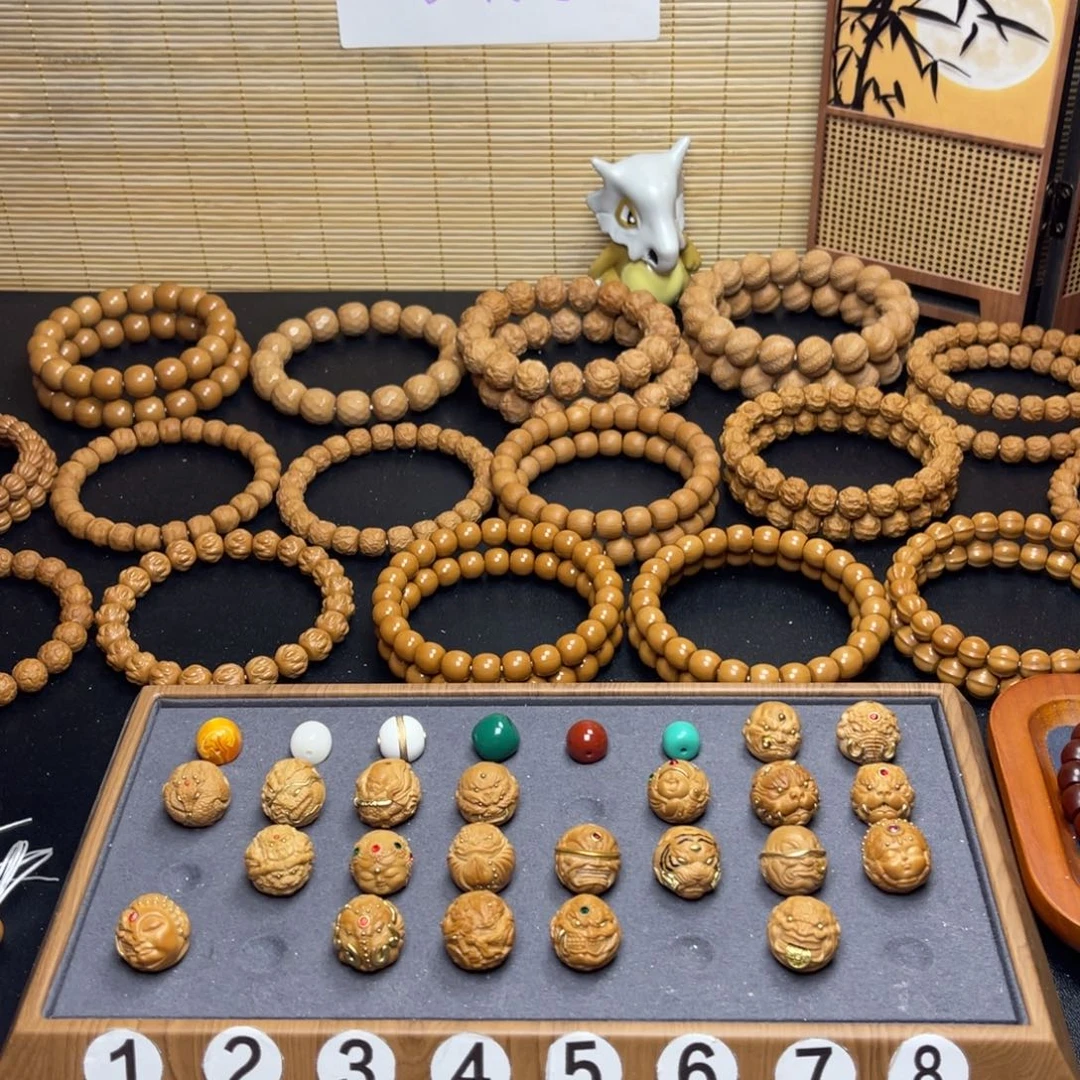 N***l猴头核桃手串猴头11