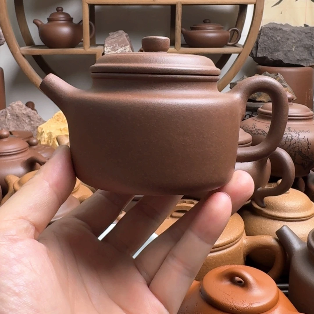 茶壶紫砂德钟220cc台西嫩底槽清