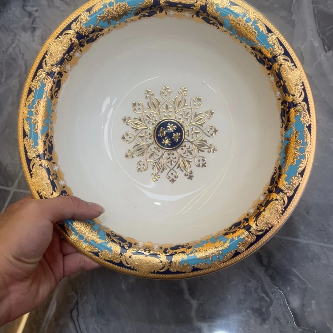 【闪购商品】瓷片10.25寸大汤碗一个一单福利价