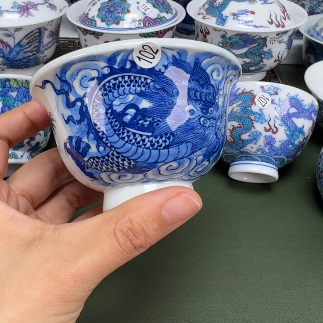 沙沙手工手绘茶具102