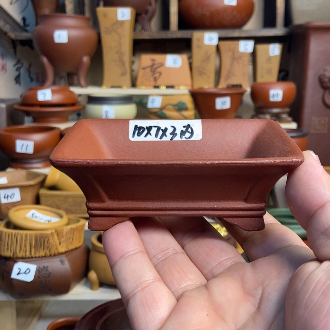 紫砂花盆内口经尺寸