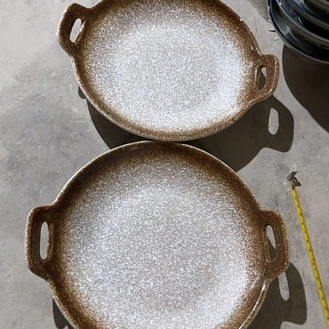 微瑕，明火，口径22高3.5，2个双耳