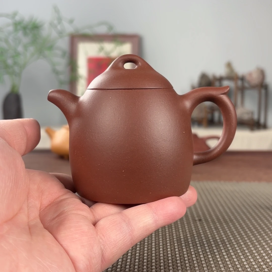 紫砂茶壶黄龙山原矿紫砂壶