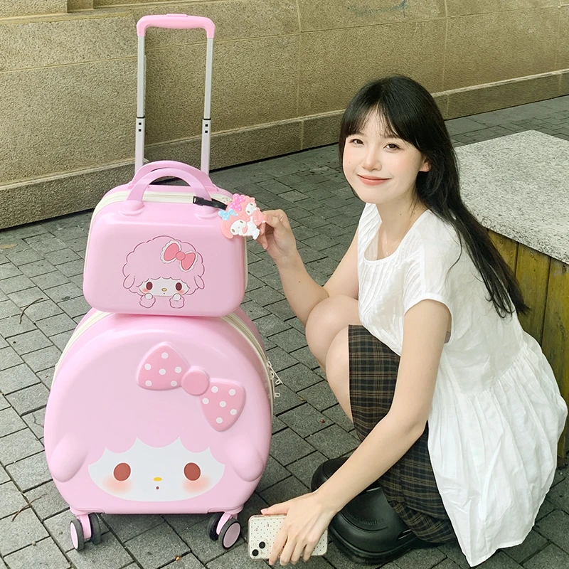 【顺丰发】小羊行李箱学生女生可爱20寸万向轮登机箱拉杆箱旅行箱