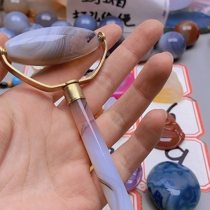 【闪购商品】玛瑙/玉髓未镶嵌珠宝半成品董**?