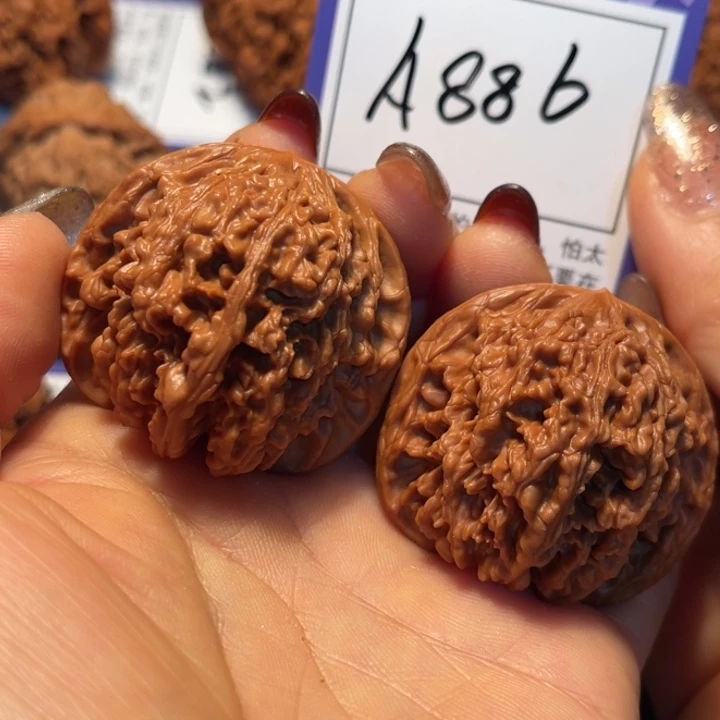 文玩核桃把件42满天星A886