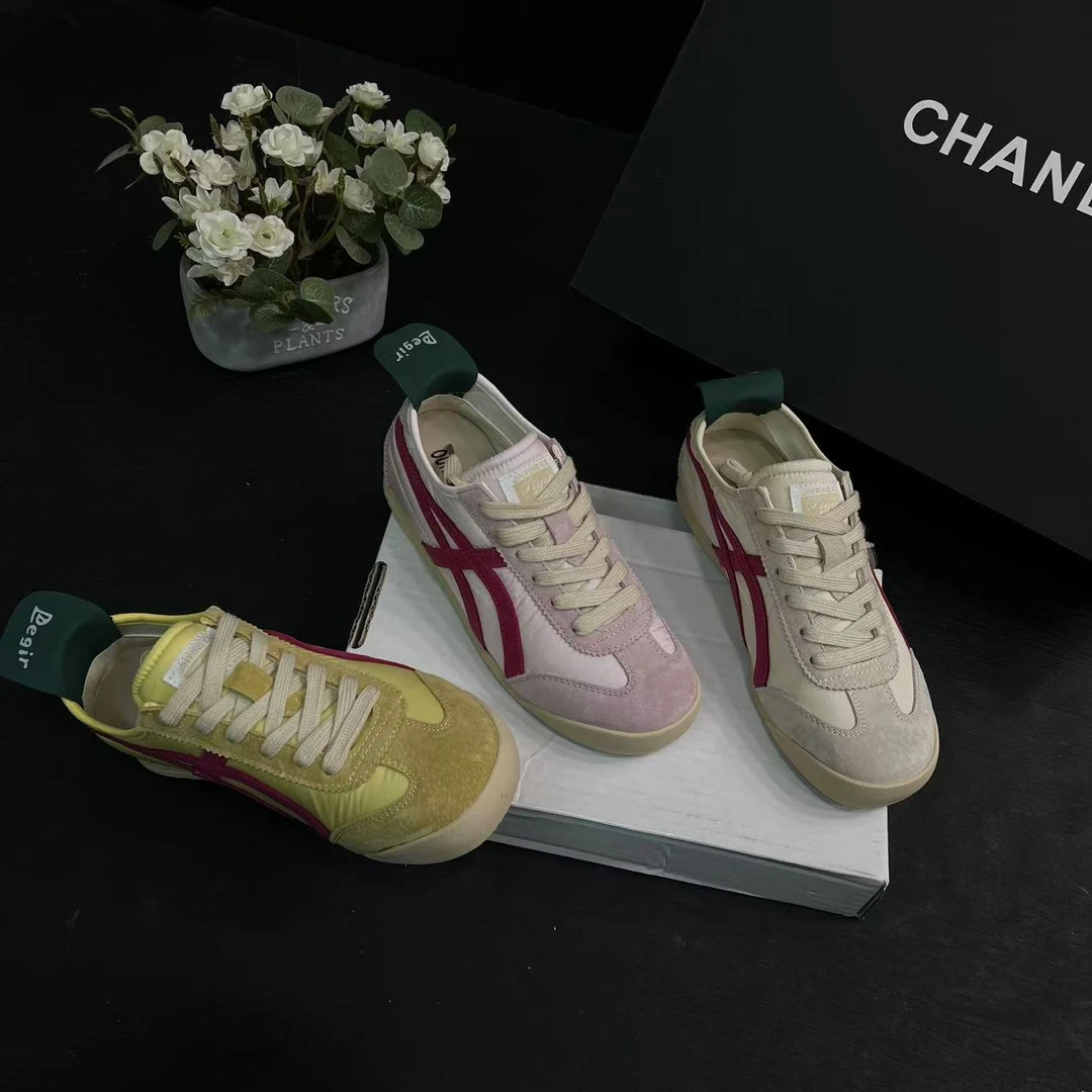 【清潭洞欧尼】复古拼色德训鞋2025春季新款阿甘鞋休闲板鞋868-106