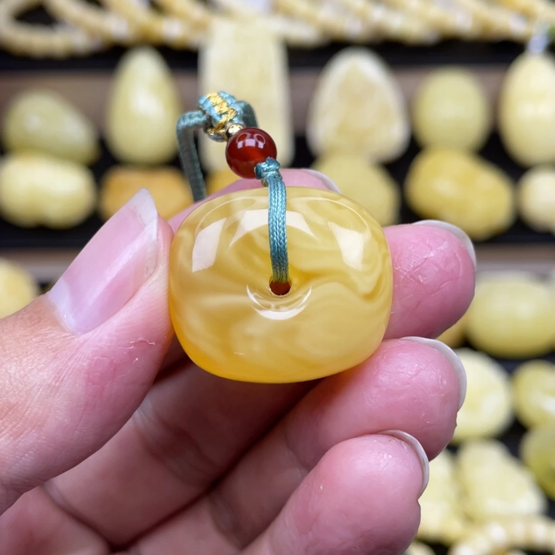 琥珀未镶嵌裸石琥珀蜜蜡