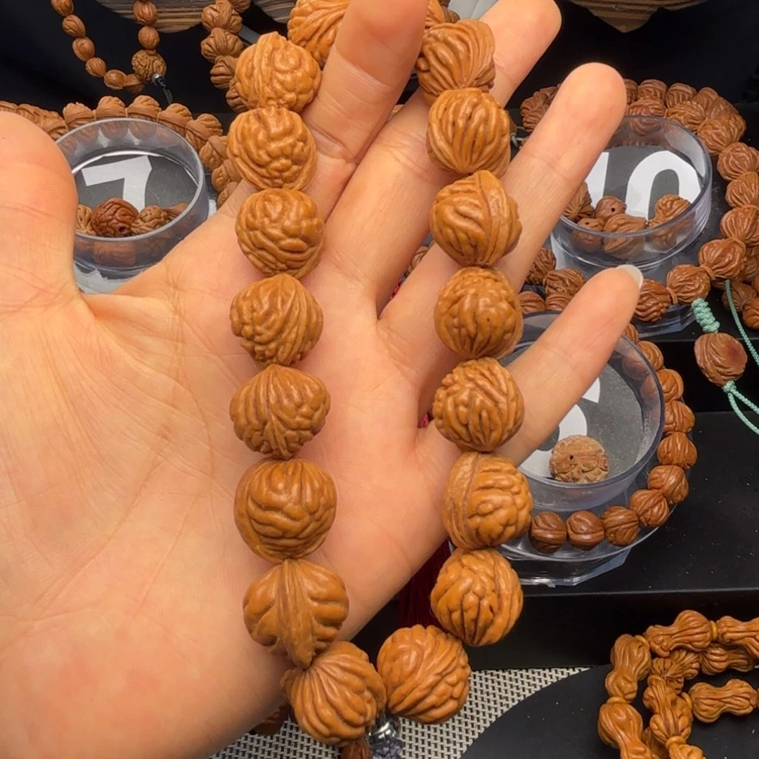 桃核把件野生金蟾16无修