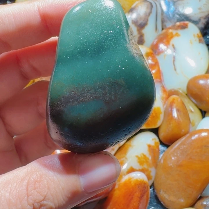 和田玉未镶嵌挂件71克