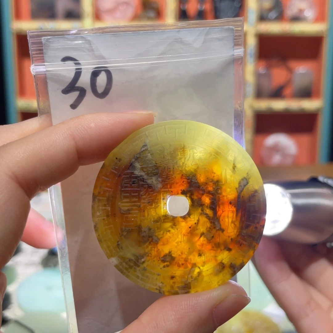 岫玉未镶嵌颈饰颈饰