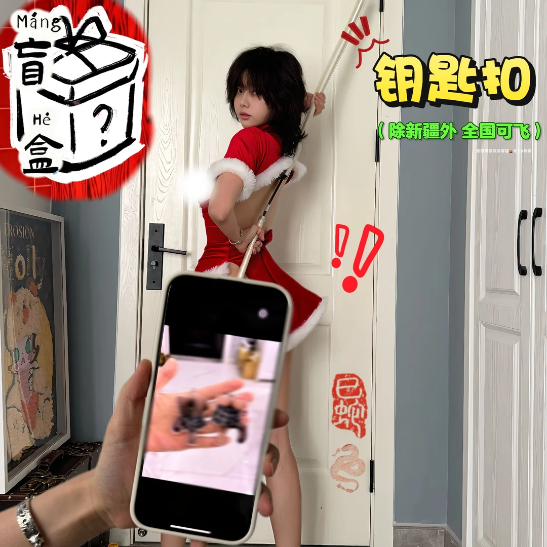 钥匙扣盲盒（新人初体验 手捻随机款式送）