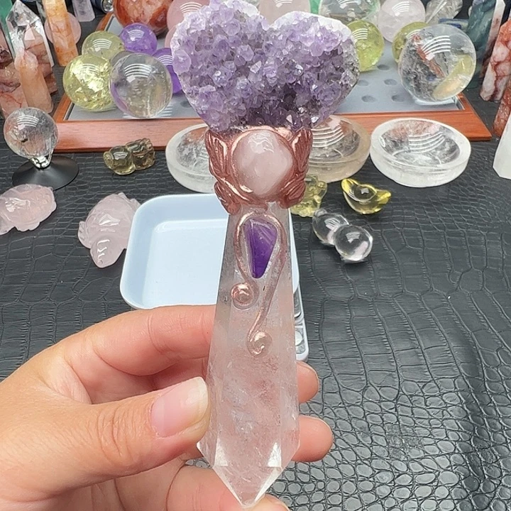 珠宝半成品未镶嵌水晶122