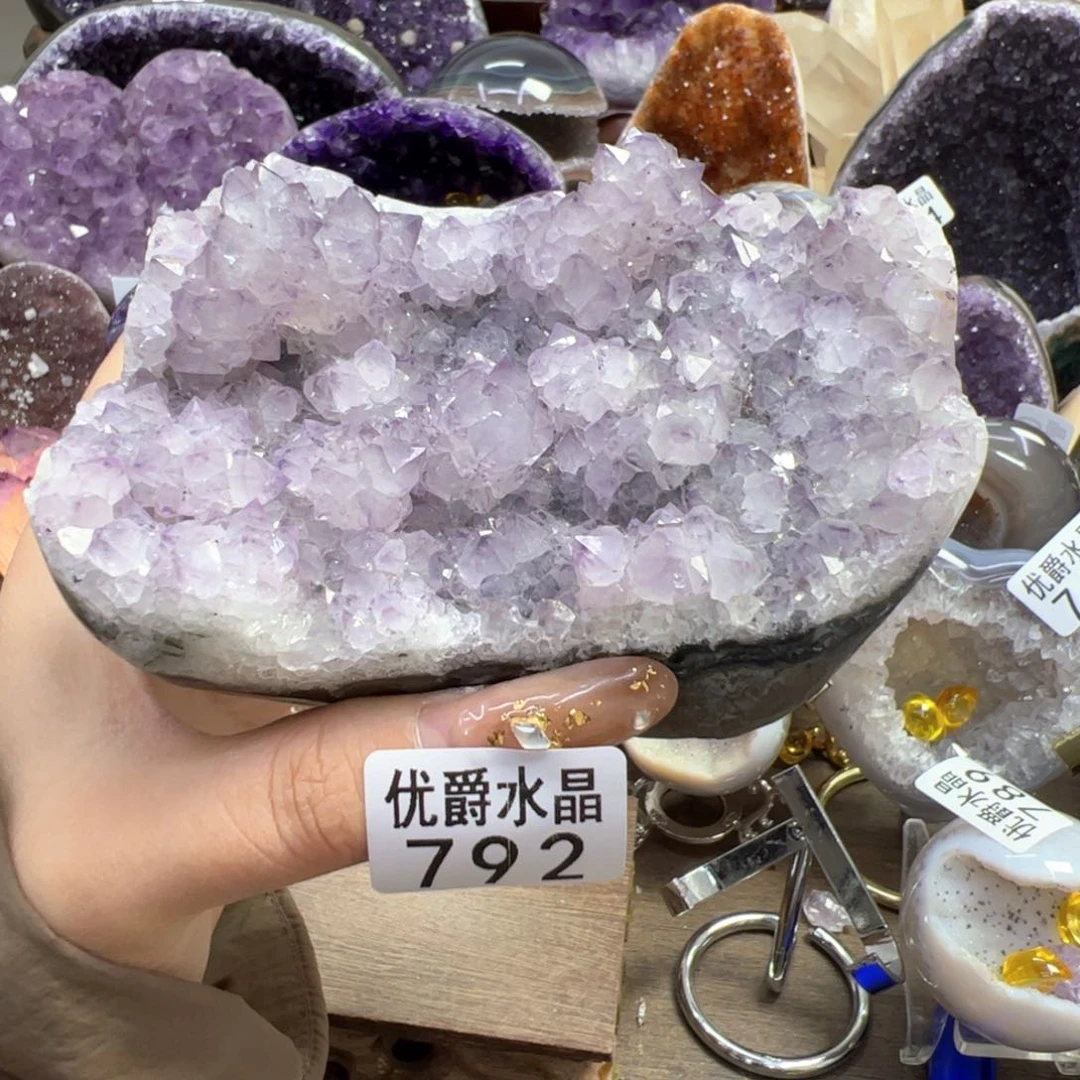 未镶嵌大型摆件（非配饰）紫晶792