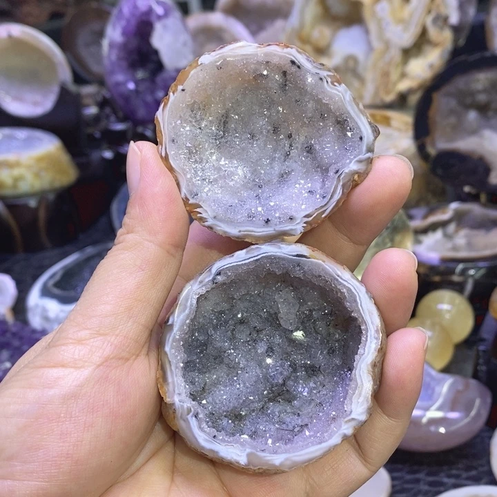 未镶嵌珠宝半成品紫晶