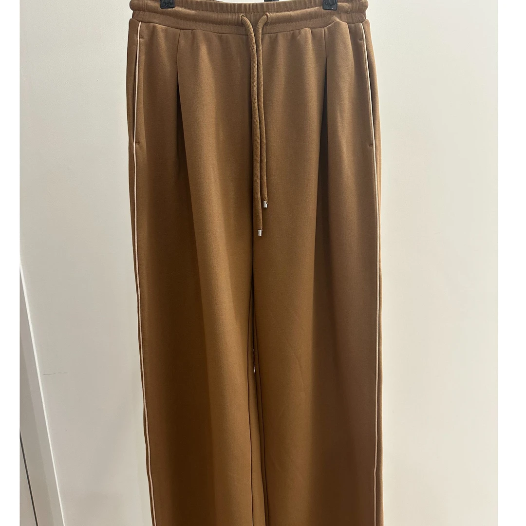 99新 MaxMara 娜娜专属 MM阔腿裤 驼色