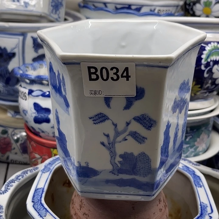 摆件微瑕花盆介意勿拍