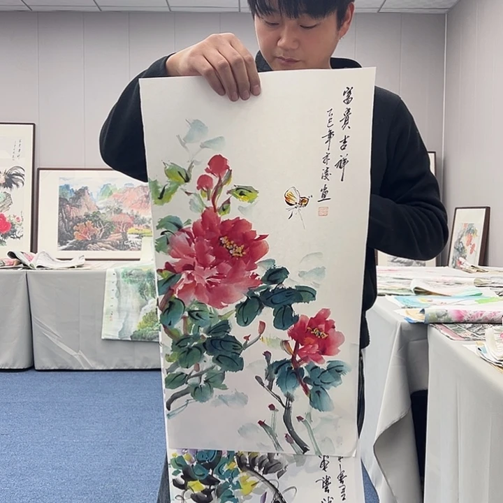 国画国画作品展览等活动的