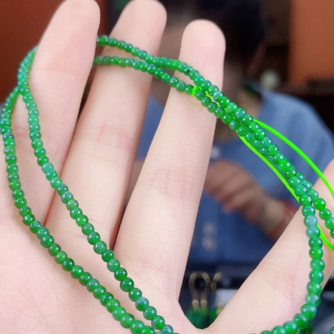 翡翠未镶嵌耳饰饰品