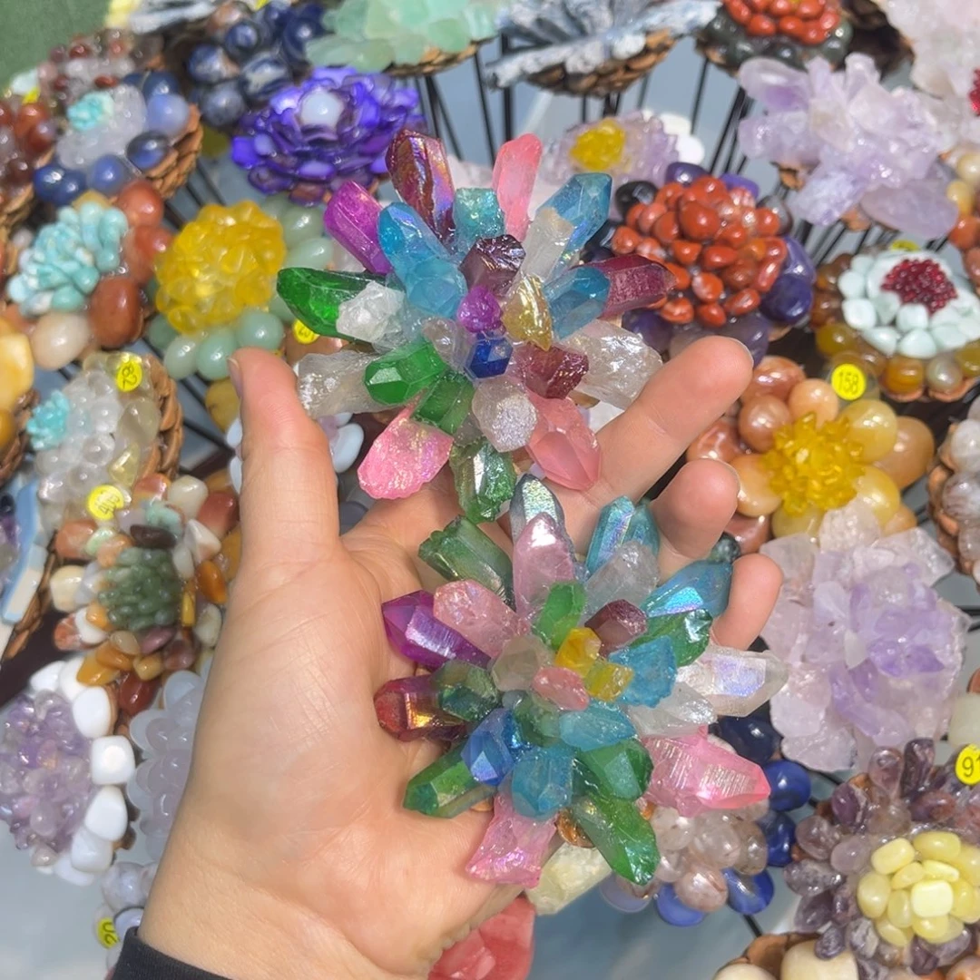 冰***松塔干花摆件永生花